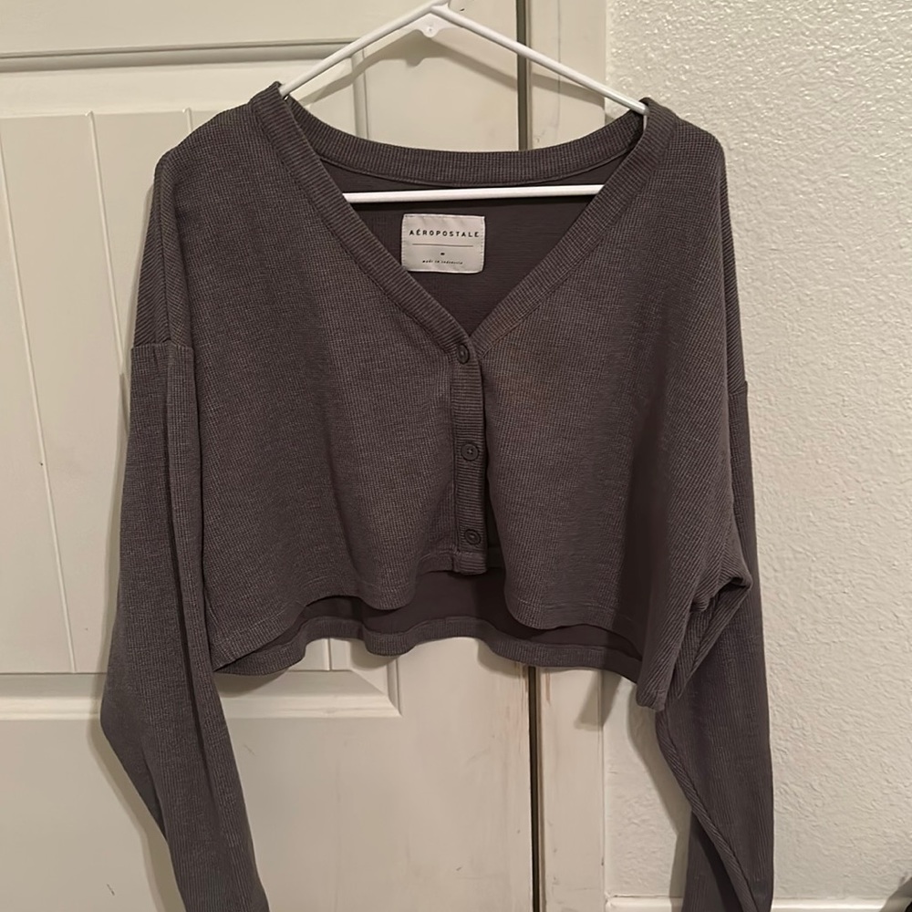 Baggy long sleeve, off the shoulder